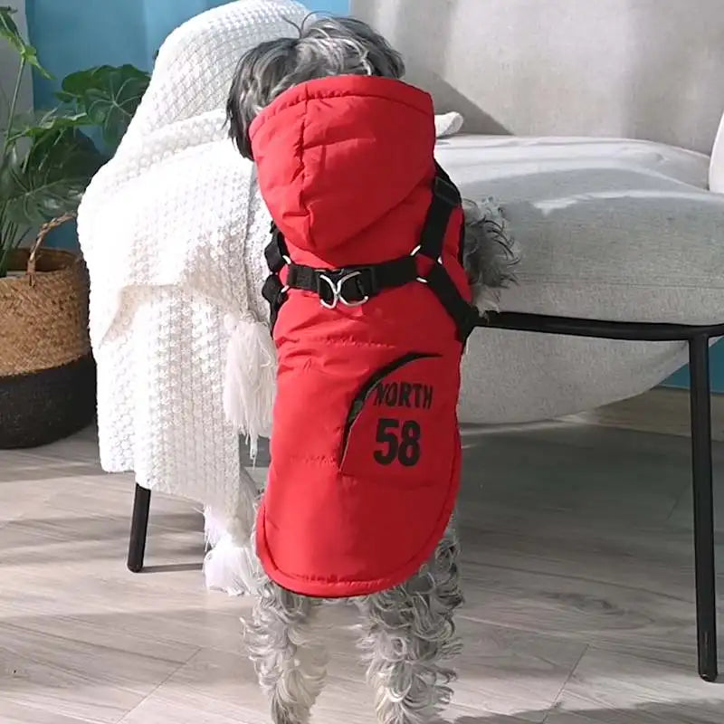 Pet Dog Hooded Jacket 