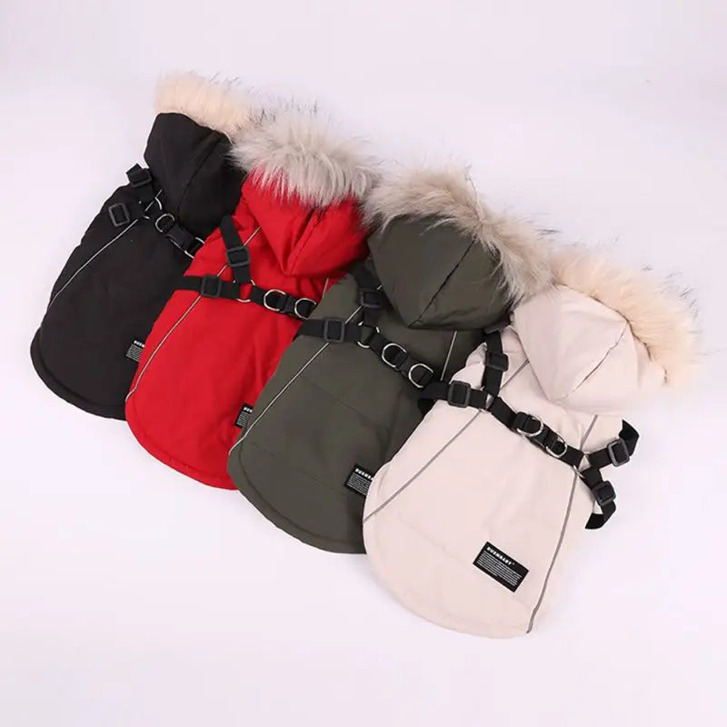 Pet Dog Hooded Jacket 